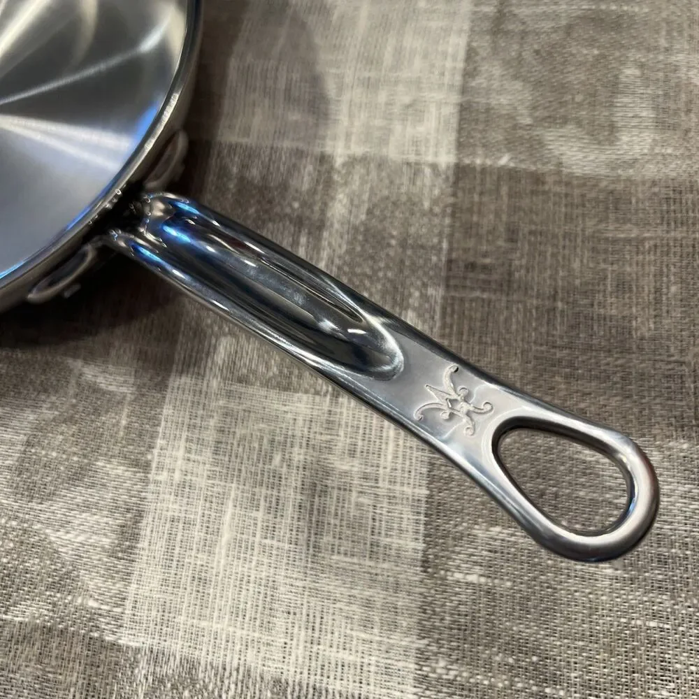 Hestan ProBond Forged Brushed Clad Stainless Steel 8.5 inch Skillet
